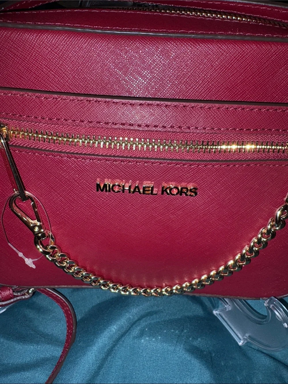 Michael Kors NWOT Jet Set Crossbody + Free Unbranded Dusty